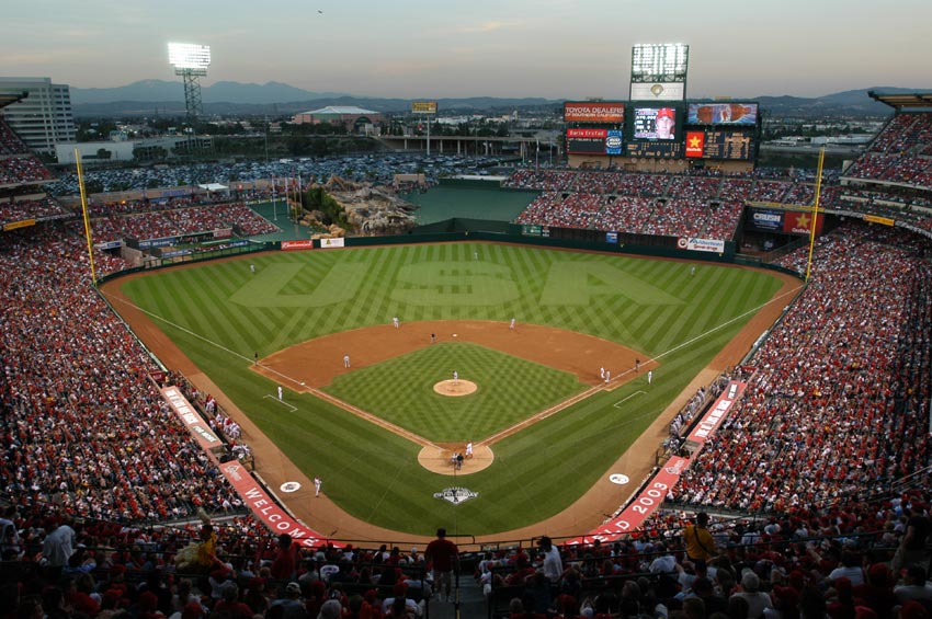 Angel Stadium in Anaheim